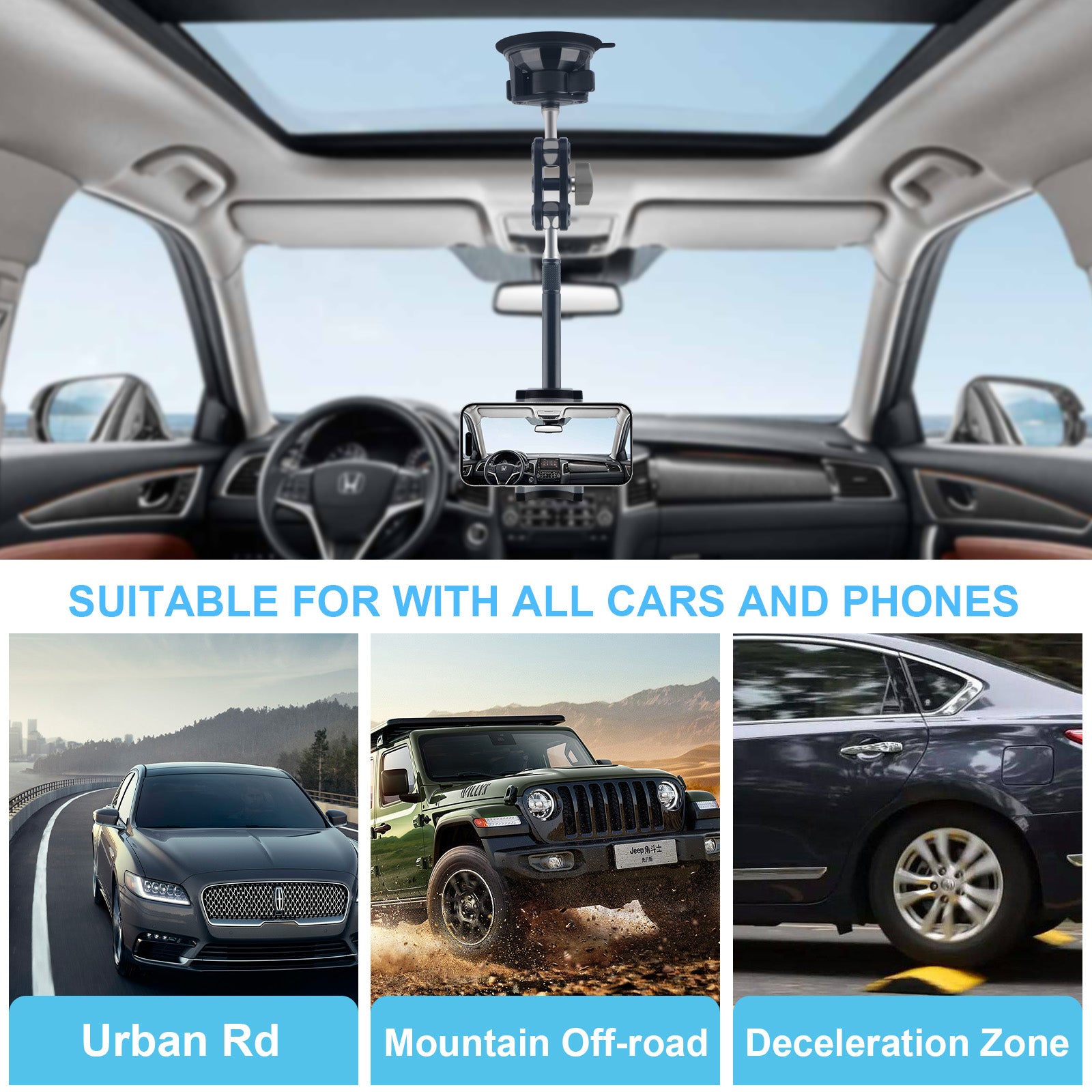 car Phone Holder for Video Recording