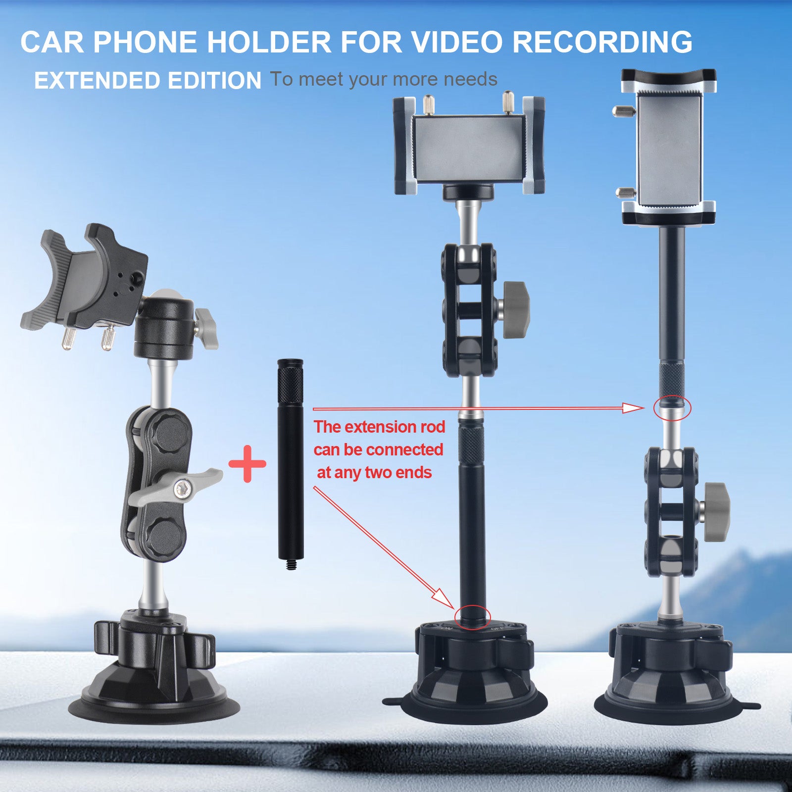 car Phone Holder for Video Recording