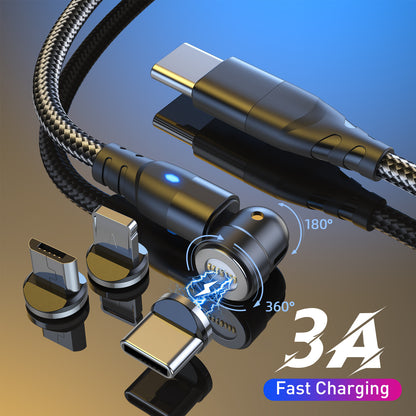 Magnetic Charging Cable USB-C to USB-C [10FT]